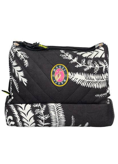 Thumbnail - Maaji Midnight Palm Coral Double Pocket  - 1