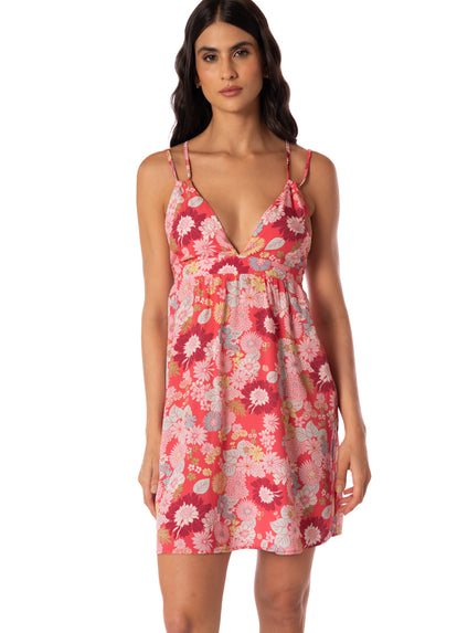 Thumbnail - dress from Maaji – Flowers Fields Potential  Short Dress – Category: Apparel , Accessories Clothing - 3