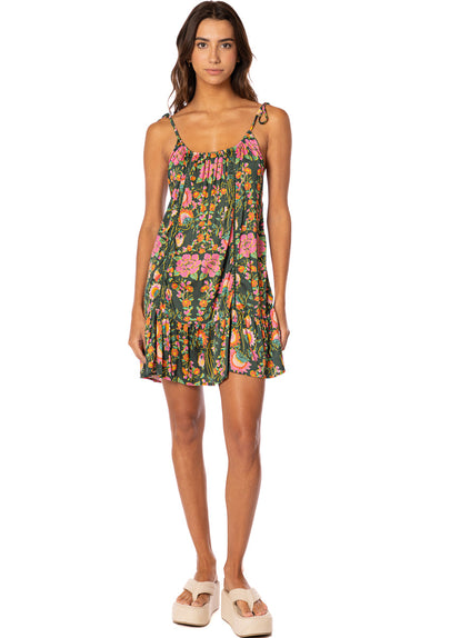 Thumbnail - Foto de Arabesque Rose Magnolia V Short Dress by Maaji - Vestidos - Ropa de Playa - 6