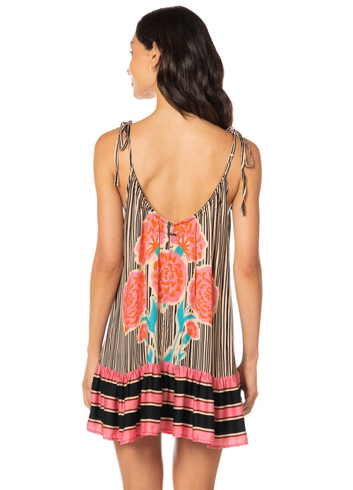 Hover image -  Foto de Saffron Spell Magnolia Short Dress by Maaji - Vestidos - Ropa de Playa