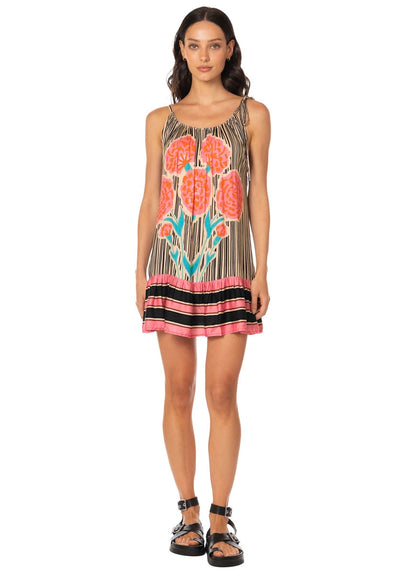 Thumbnail - Foto de Saffron Spell Magnolia Short Dress by Maaji - Vestidos - Ropa de Playa - 5