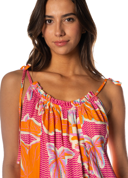Alternative image -  Maaji Flamingo Glow Magnolia V Short Dress 