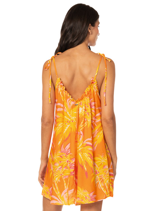 Hover image -  Foto de Golden Swell Magnolia Short Dress by Maaji - Vestidos - Ropa de Playa