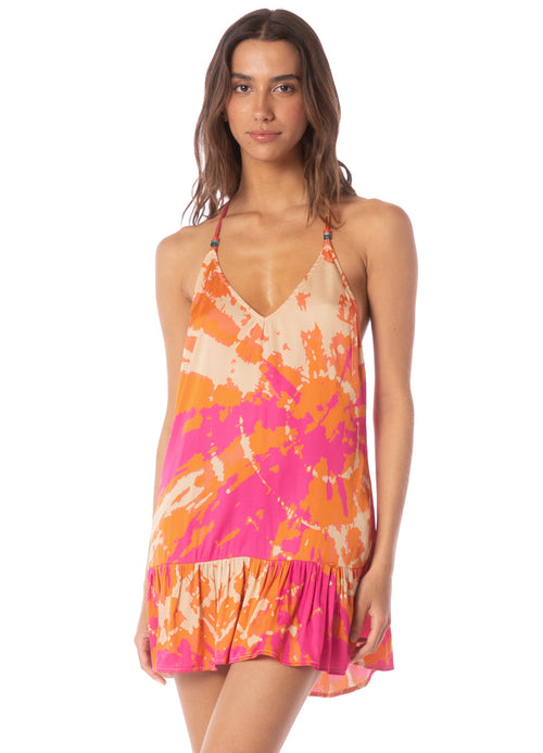 Main image -  Foto de Flamingo Swirl Luster Classic One Piece by Maaji - Vestidos - Ropa de Playa