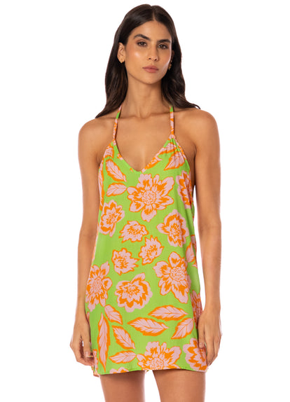 Thumbnail - dress from Maaji – Sunset Petals Linn C Short Dress – Category: Apparel , Accessories Clothing - 1