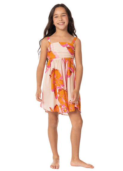 Thumbnail - Foto de Afterglow Mood Sapphire Girls Short Dress by Maaji - Ropa De Playa Para Niñas - Niñas - 5