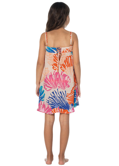  Foto de Ocean Whispers Solea Girls Short Dress by Maaji - Ropa De Playa Para Niñas - Niñas
