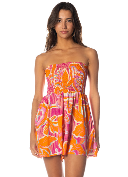 Main image -  Maaji Flamingo Glow Betty Romper 