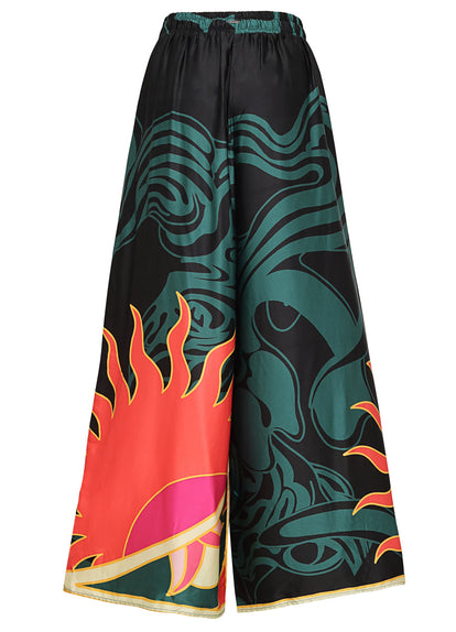 Thumbnail - pants from Maaji – Flamingo Night Ophelia V Pants – Category: Apparel , Accessories Clothing - 9