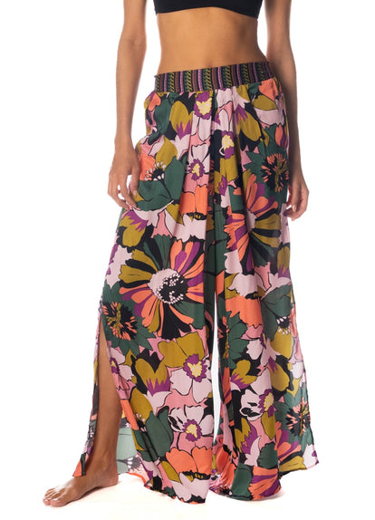  Foto de Retro Floral Ophelia London Pants by Maaji - Pantalones - Ropa de Playa