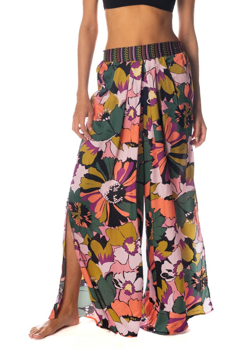 Hover image -  Foto de Retro Floral Ophelia London Pants by Maaji - Pantalones - Ropa de Playa