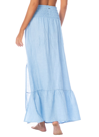  Maaji Stone Blue Aubrey Long Skirt