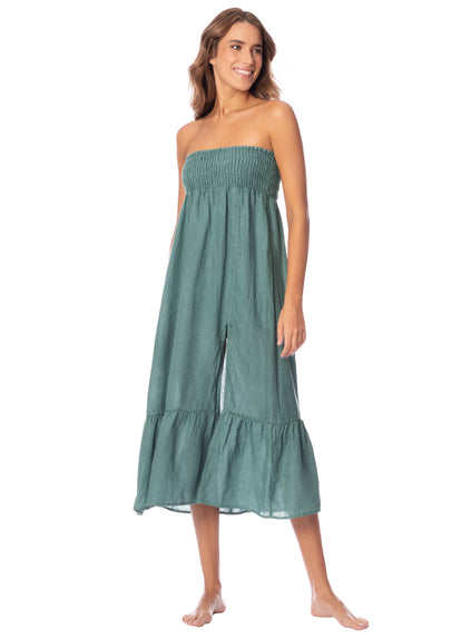  Foto de Eucalyptus Green Aubrey Long Skirt by Maaji - Faldas - Ropa de Playa