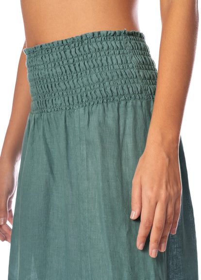  Foto de Eucalyptus Green Aubrey Long Skirt by Maaji - Faldas - Ropa de Playa