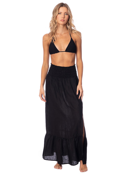 Alternative image -  Maaji Jade Black Aubrey Long Skirt
