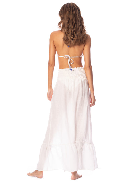 Hover image -  Maaji Antique White Aubrey Long Skirt