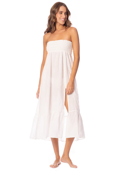  Foto de Antique White Aubrey Long Skirt by Maaji - Faldas - Ropa de Playa