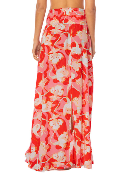 Thumbnail - skirts from Maaji – Floral Rush Aubrey Long Skirt – Category: Apparel , Accessories Clothing - 5