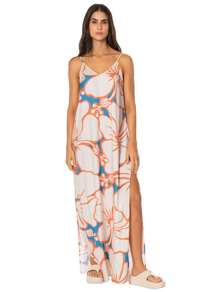  Foto de Island Flora Debbie Long Dress by Maaji - Vestidos - Ropa de Playa