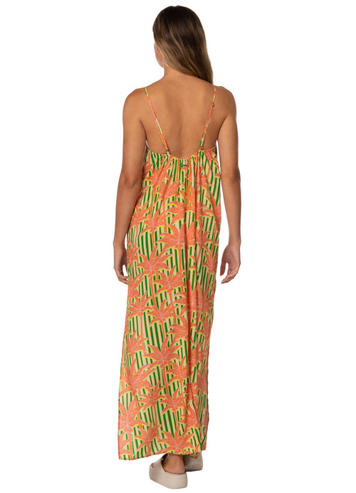 Hover image -  Foto de Blooming Stripes Debbie Long Dress by Maaji - Vestidos - Ropa de Playa
