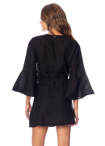  Maaji Jade Black Joy Kaftan