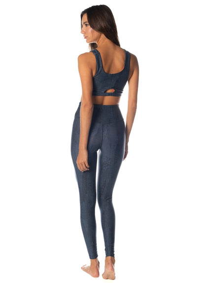 Thumbnail - leggings from Maaji – Camu Feathers Marvel High Rise Full Legging – Category: Apparel , Accessories Clothing Activewear - 1