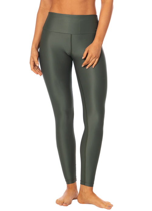 Hover image -  Foto de Marvel Olive High Rise Full Legging by Maaji - Ropa Deportiva