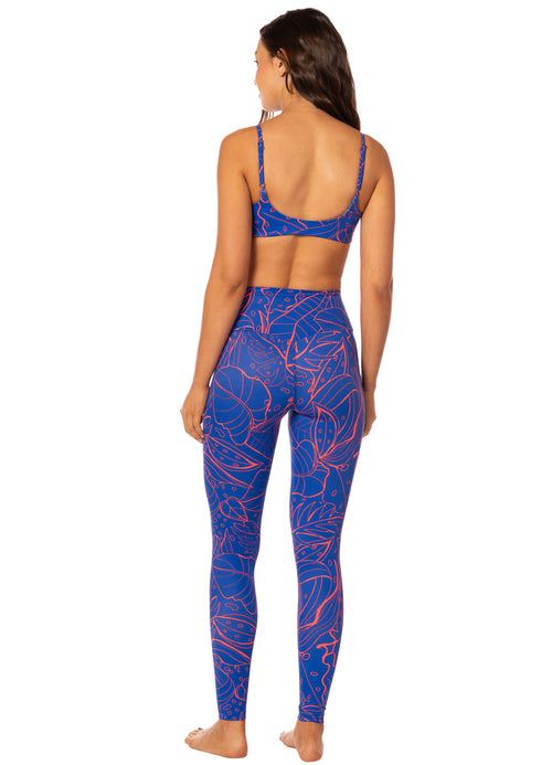 Main image -  Foto de Marvel Retro Blue High Rise Full Legging by Maaji - Ropa Deportiva