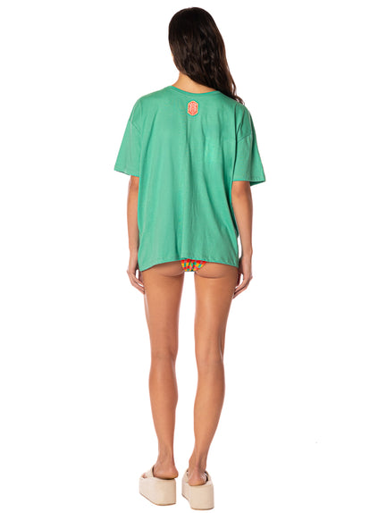  Maaji Tropical Green Azalea T-Shirt 