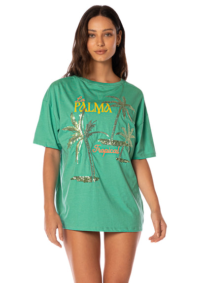  Maaji Tropical Green Azalea T-Shirt 