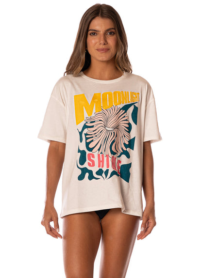 Thumbnail - Maaji Beige Breeze Azalea T-Shirt  - 1