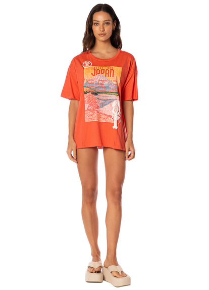 Thumbnail - Maaji Coral Ripple Azalea T-Shirt  - 12