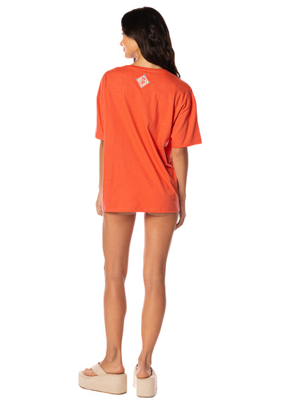 Thumbnail - Maaji Coral Ripple Azalea T-Shirt  - 9