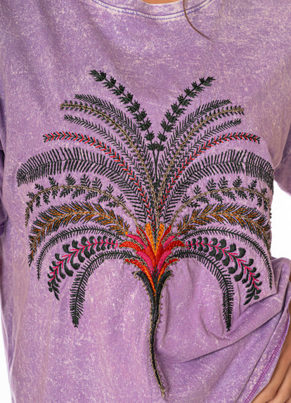 Thumbnail - Maaji Purple Lavender Azalea T-Shirt  - 8