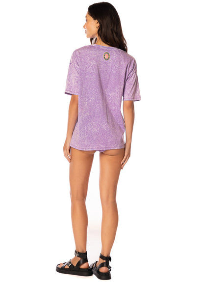 Thumbnail - Foto de Purple Lavender Azalea T-Shirt by Maaji - Camisas - Ropa de Playa - 6