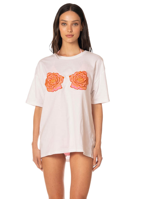 Main image -  Foto de Coconut Milk Azalea T-Shirt by Maaji - Camisas - Ropa de Playa