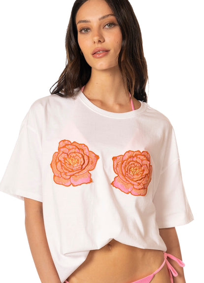  Foto de Coconut Milk Azalea T-Shirt by Maaji - Camisas - Ropa de Playa