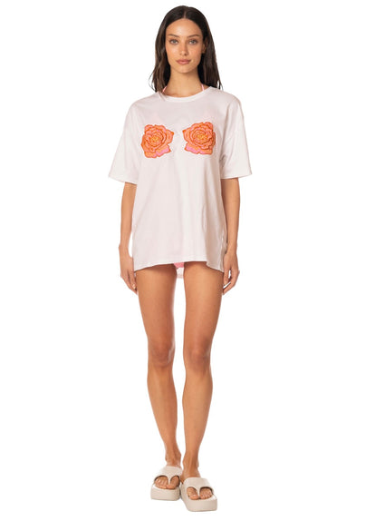 Thumbnail - Foto de Coconut Milk Azalea T-Shirt by Maaji - Camisas - Ropa de Playa - 7