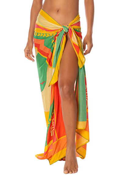 Thumbnail - pareos from Maaji – Tropical Landscape Isla V Pareo – Category: Apparel , Accessories Clothing - 4