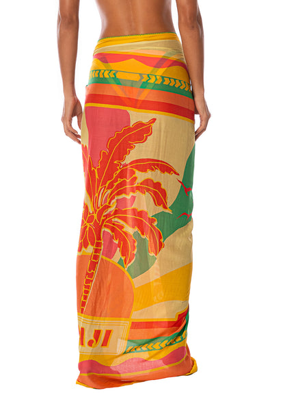 Thumbnail - pareos from Maaji – Tropical Landscape Isla V Pareo – Category: Apparel , Accessories Clothing - 5