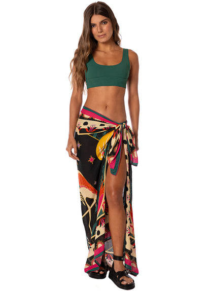 Foto de Flamingo Night Isla V Pareo by Maaji - Ropa de Playa