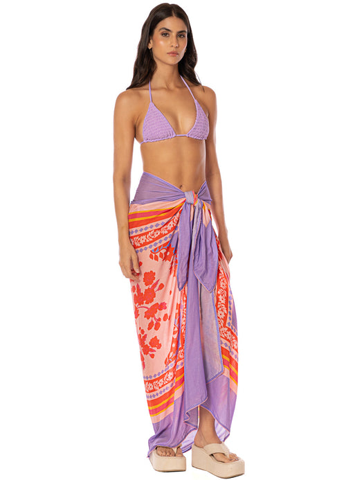 Main image -  pareos from Maaji – Lavender Dream Isla V Pareo – Category: Apparel , Accessories Clothing