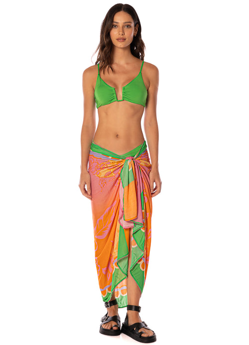 Main image -  pareos from Maaji – Floating Blooms Isla V Pareo – Category: Apparel , Accessories Clothing