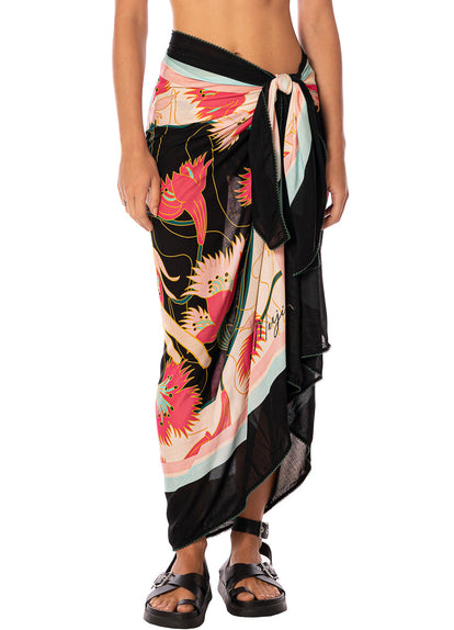 Thumbnail - pareos from Maaji – Alice In Bloom Isla V Pareo – Category: Apparel , Accessories Clothing - 3