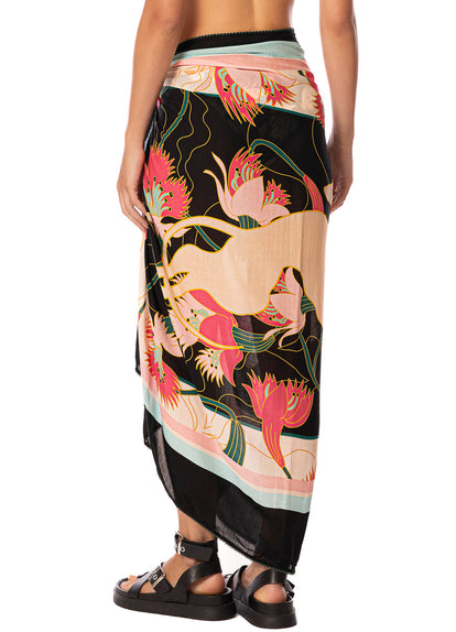 Thumbnail - pareos from Maaji – Alice In Bloom Isla V Pareo – Category: Apparel , Accessories Clothing - 4