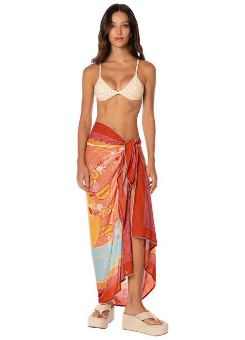 Main image -  Maaji Copper Glow Isla V Pareo 