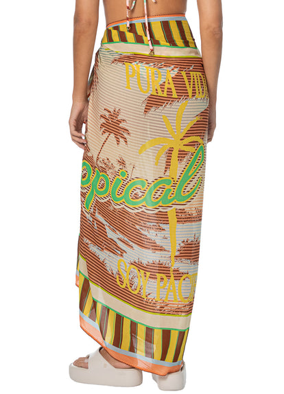  Foto de Tropical Escape Isla Pareo by Maaji - Ropa de Playa