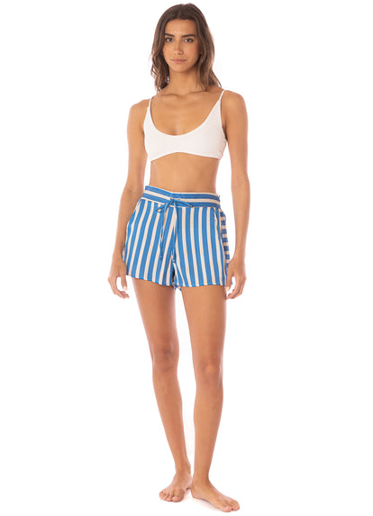 Thumbnail - Foto de Azure Stripes Kenia Shorts by Maaji - Ropa de Playa - 6