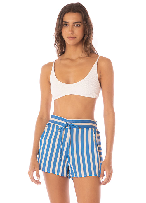 Main image -  Foto de Azure Stripes Kenia Shorts by Maaji - Ropa de Playa