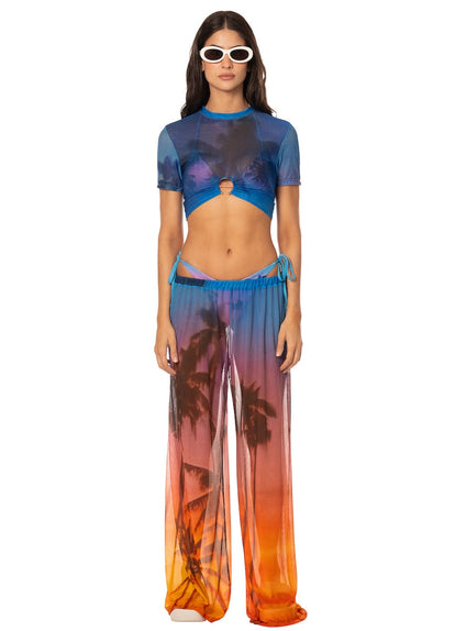  Foto de Peach Drift Blair Pants by Maaji - Pantalones - Ropa de Playa